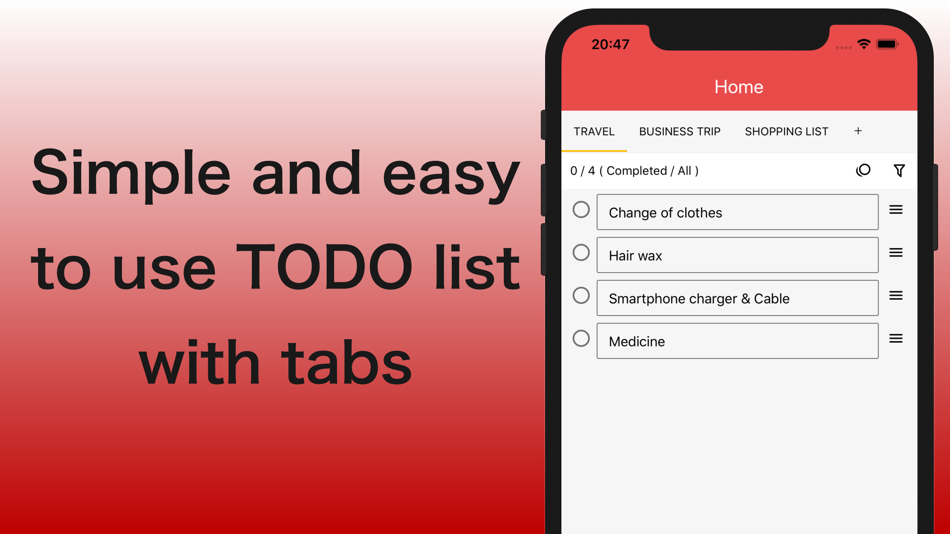 #5. Tab ToDo (iOS) 由: Haruya Nakamura