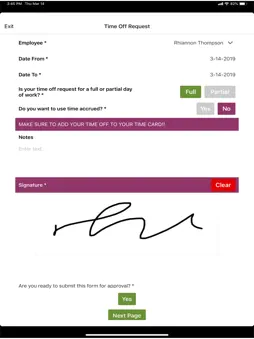 eForms Mobile screenshot 8