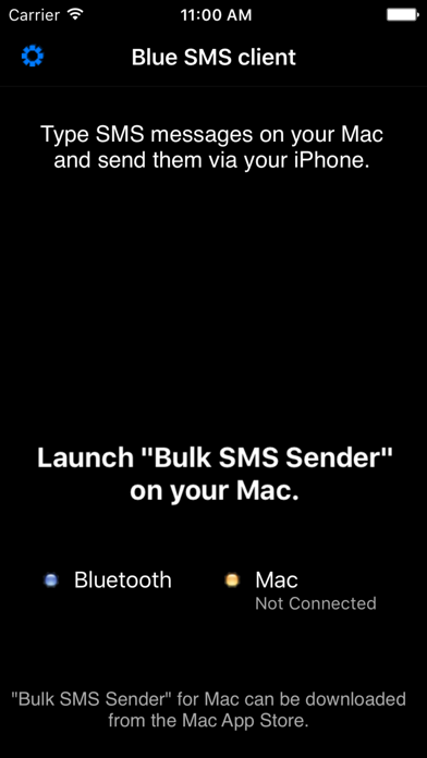 Screenshot #1 pour Blue SMS client