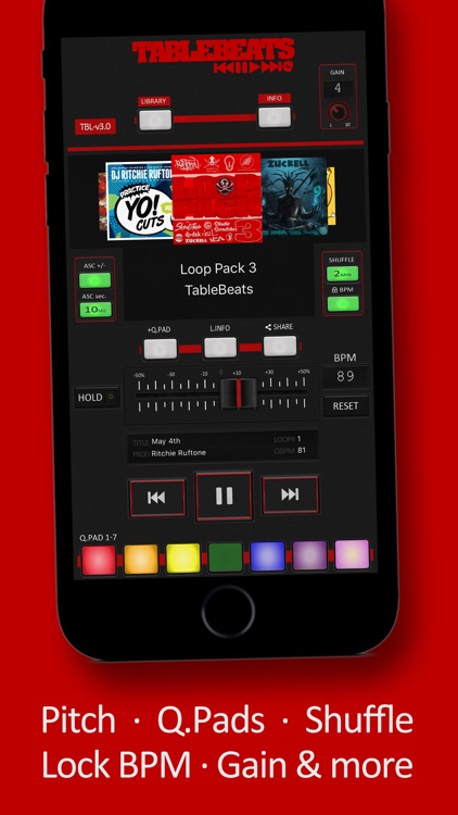 TableBeats: Scratch DJ Library screenshot-3