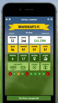 Football Chairman iphone bilder 1