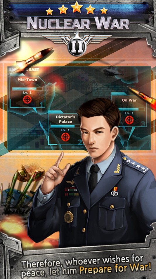 #4. Nuclear War 2 (iOS) By: GameZen, Inc.