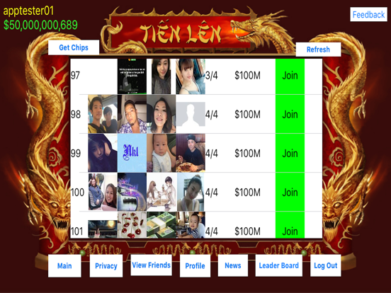 Screenshot #6 pour Tien Len (Vietnamese Poker)