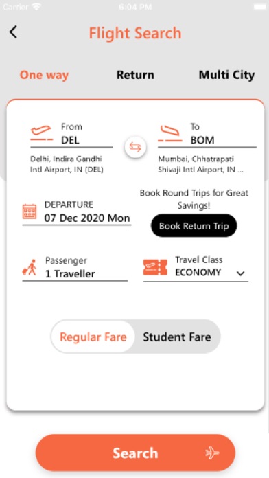 Aadesh Travel Screenshot