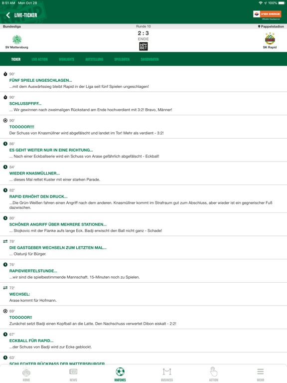 Screenshot #6 pour SK RAPID