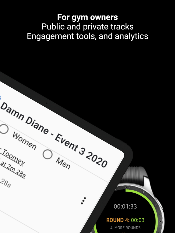 WOD Insight AMRAP TABATA EMOM