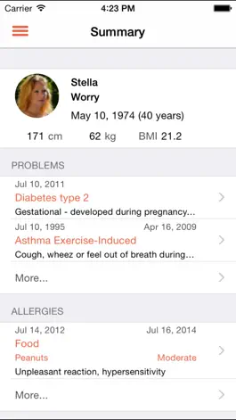 Game screenshot Axilla Personal Health Record mod apk