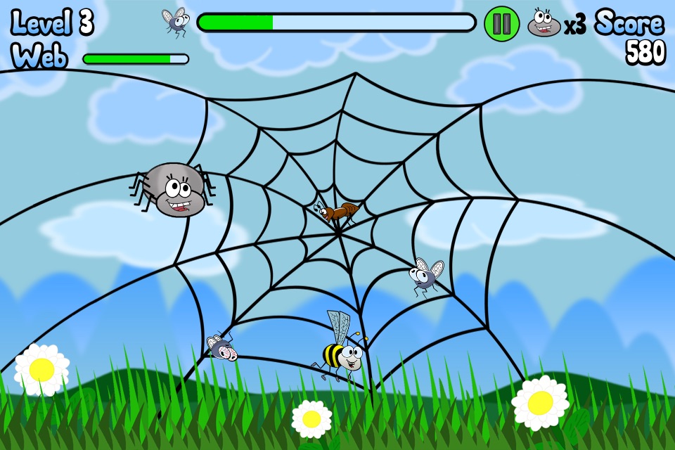 Incy Wincy Spider - Fly Attack screenshot 2