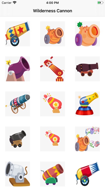 Wilderness Cannon Stickers