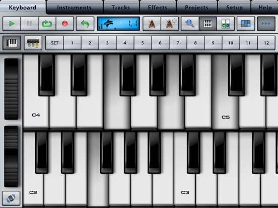Music Studio Lite iPad app afbeelding 1