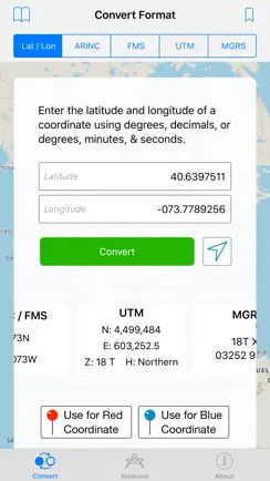 GPS Coordinate Converter iPhone image 1