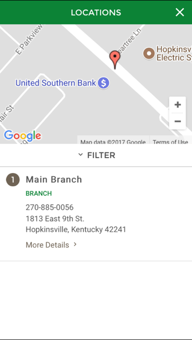 United Southern Bank KY Screenshot