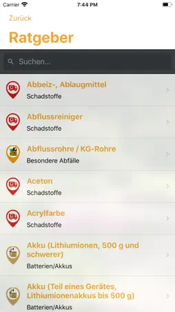 Abfall App ZEW screenshot 4