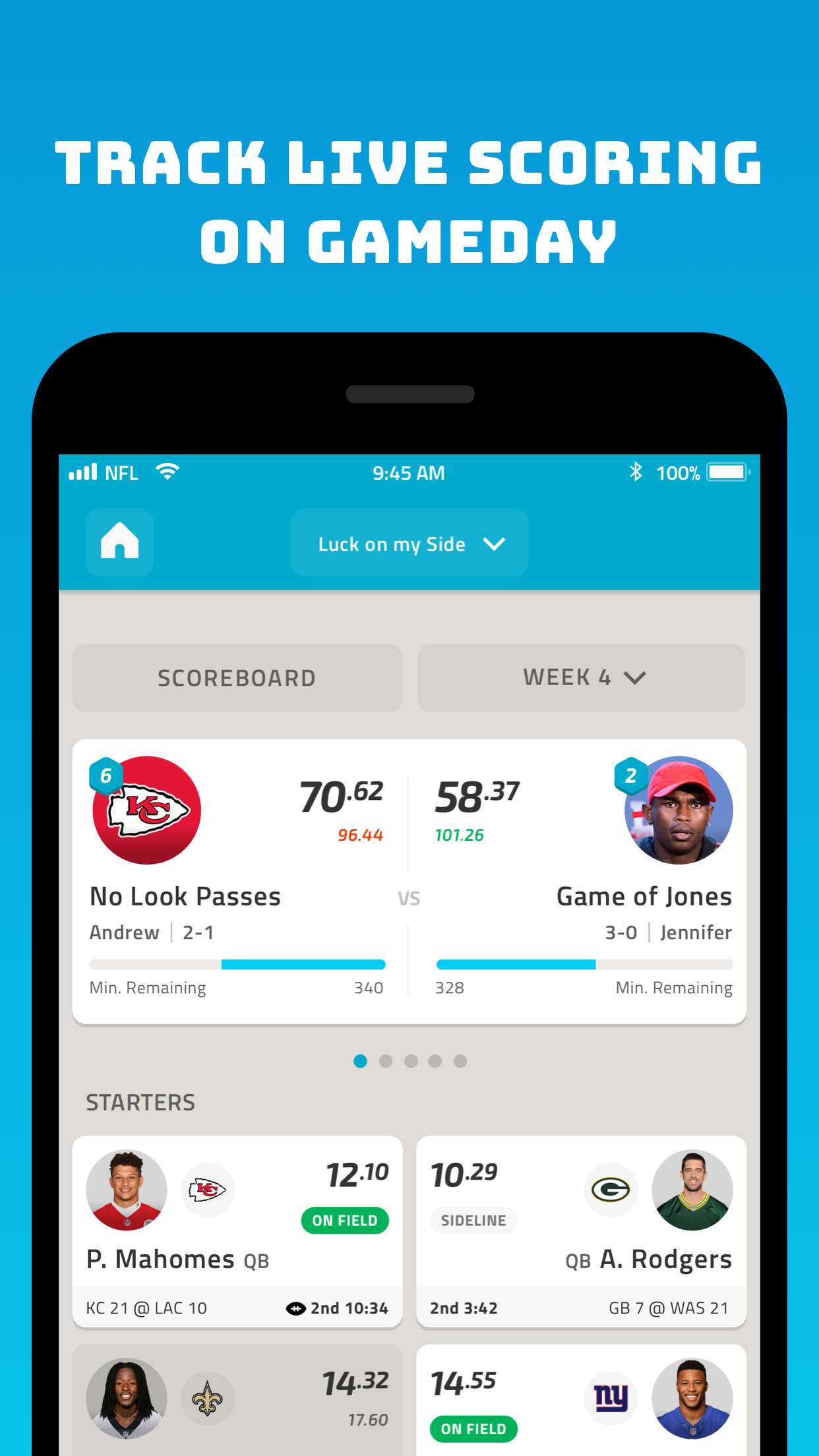 NFL Fantasy Football screenshot 1