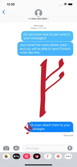 Game screenshot Viking's Runes – sticker pack mod apk