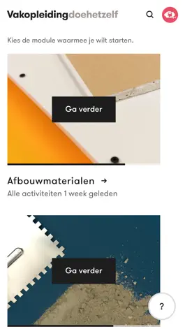 Game screenshot Vakopleiding DoeHetZelf apk