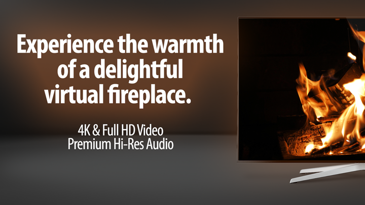 Screenshot #2 pour Blaze - 4K Virtual Fireplace