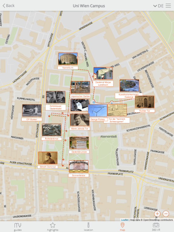 Screenshot #6 pour Uni Wien Guides