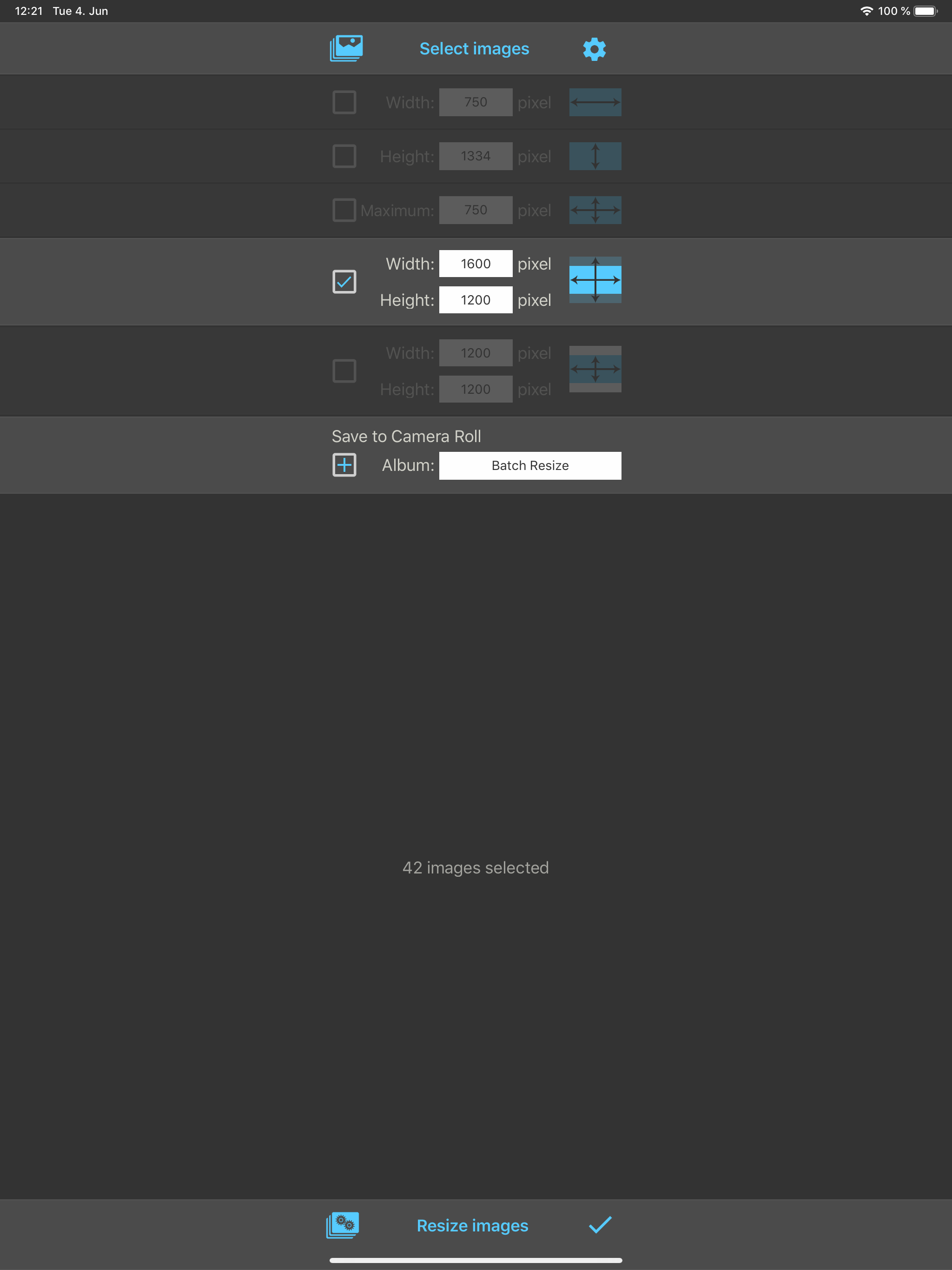 Batch Resize