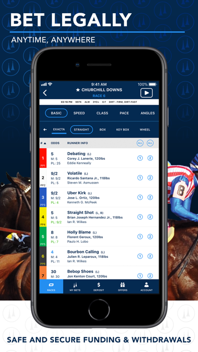 Image of TwinSpires Horse Race Betting