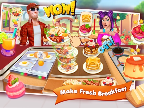 Restaurant Fever - Food Game iPad screenshot