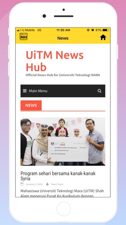 UiTM News Hub screenshot-6