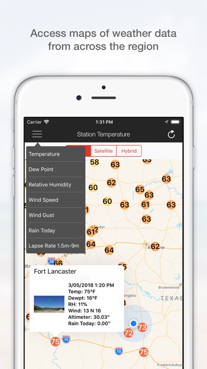 West Texas Mesonet screenshot-3