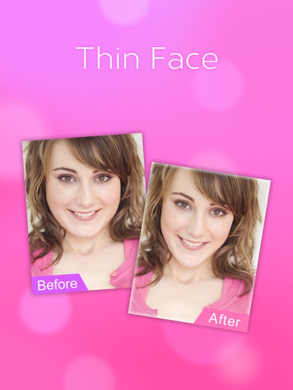 Screenshot #5 pour Slim & Skinny -Thin Face Photo