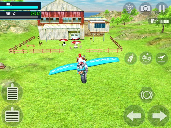 Flying Motorbike Real Sim 3Dのおすすめ画像7
