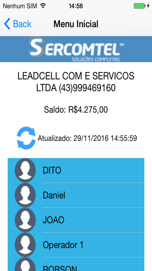 #3. Sercomtel PDV (iOS) Podle: Sercomtel