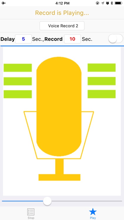 Timing Voice Recorder