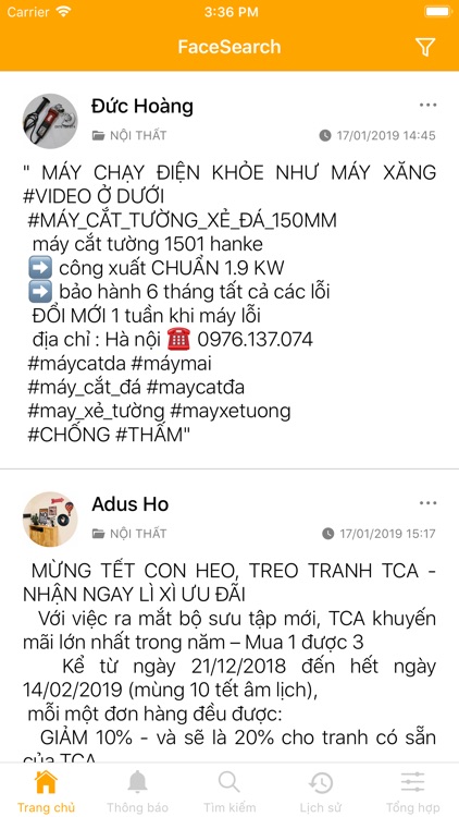 FaceSearch - Tìm kiếm hiệu quả