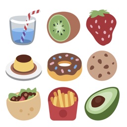 100 Food Stickers