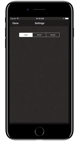 Speedometer‰ iPhone Screenshot 2