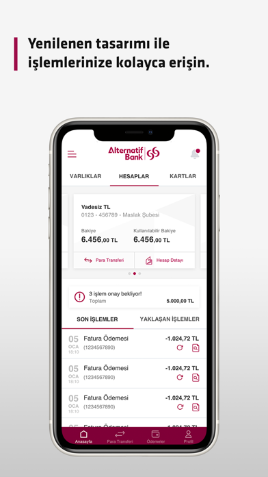 Alternatif Bank Corporate Screenshot