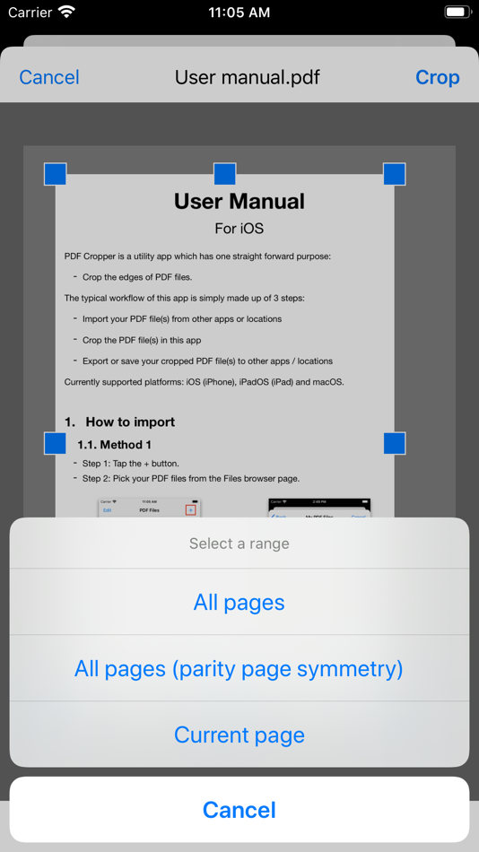 #3. PDF Cropper (macOS) 由: Shi Xu