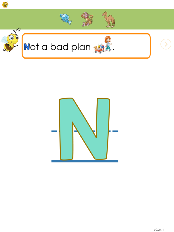 Screenshot #6 pour Reader Bee - Big Letters