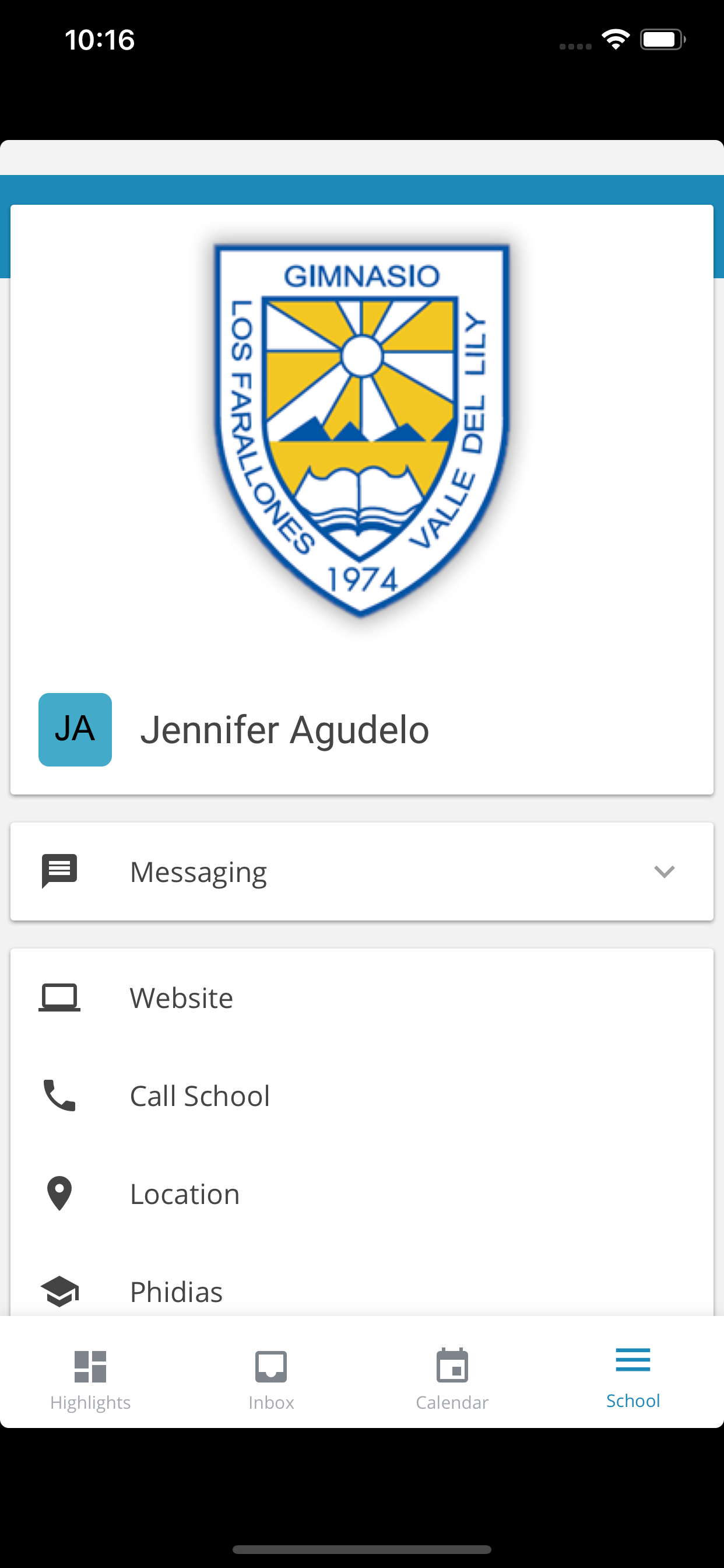 Colegio Los Farallones screenshot 4