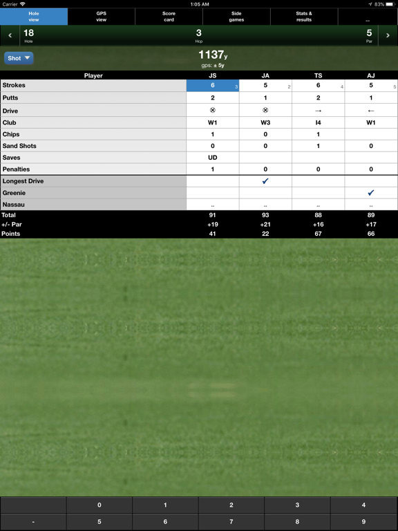 Screenshot #6 pour mScorecard - Golf Scorecard