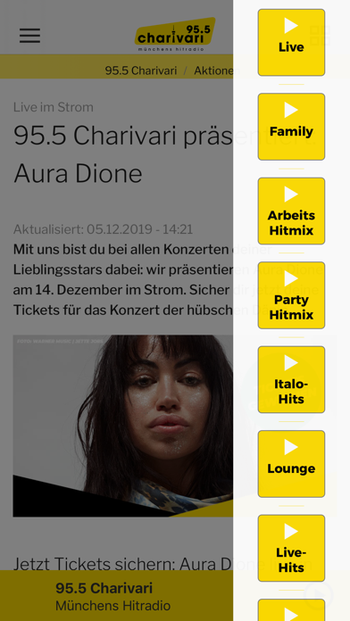 How to cancel & delete Radio 95.5 Charivari München from iphone & ipad 1