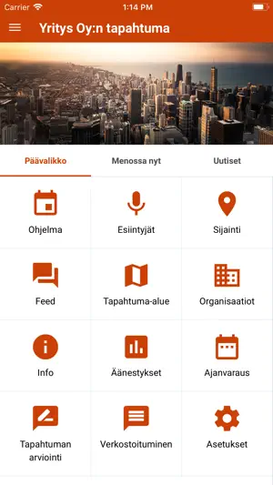 Eventos Mobile screenshot 1