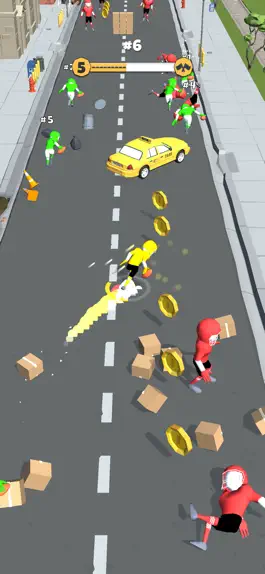 Game screenshot Dodge Race 3D!!!! hack