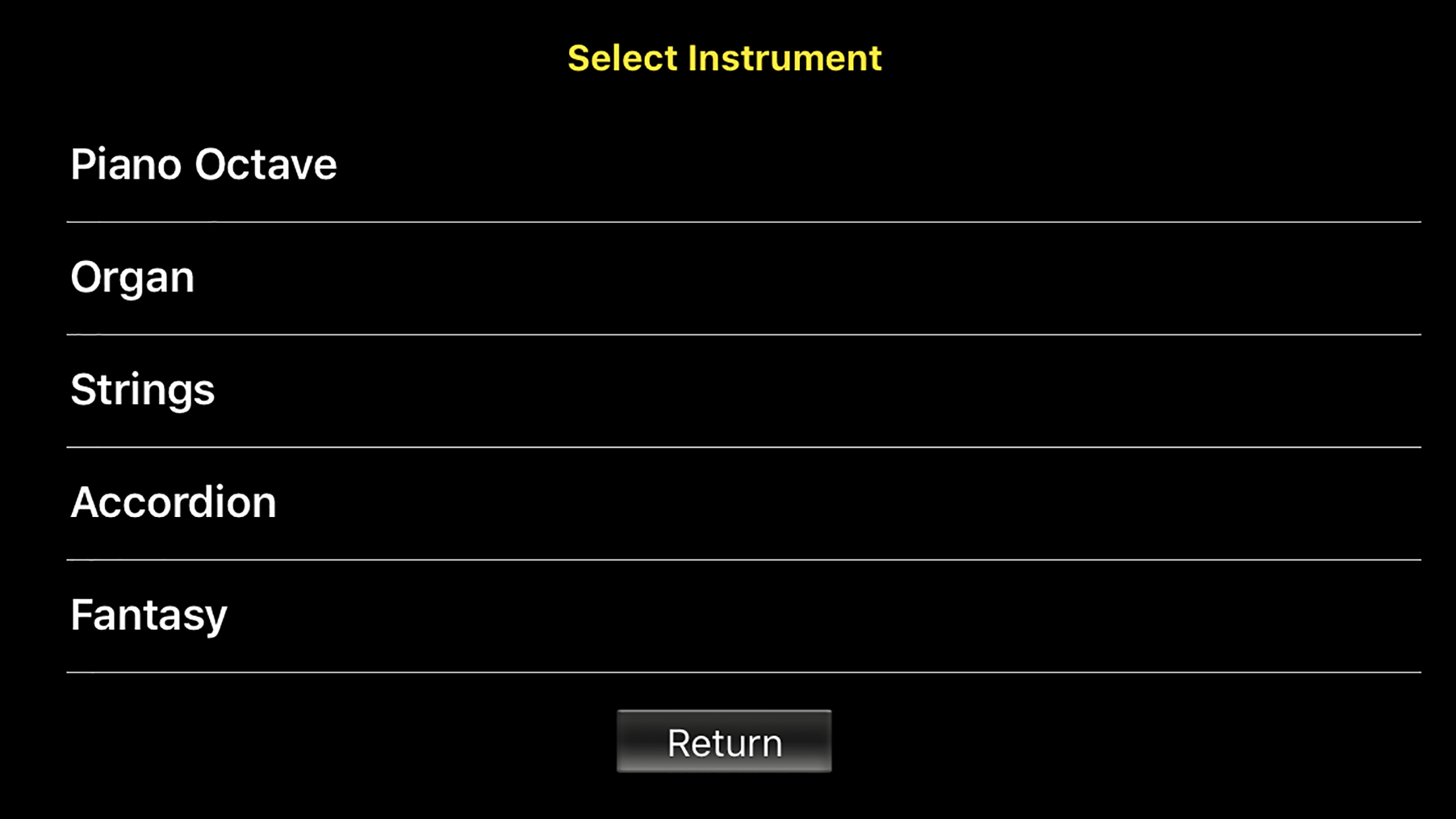 Keyboard Instrument Simulator