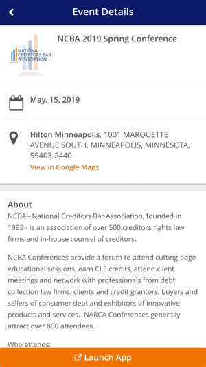 NCBA Conferences(圖2)-速報App