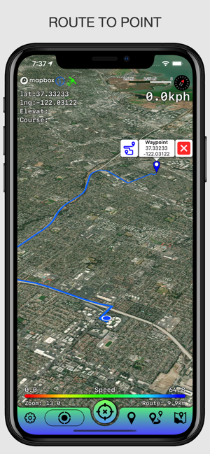 ‎Offline Maps: GPS Tracker GPX Screenshot