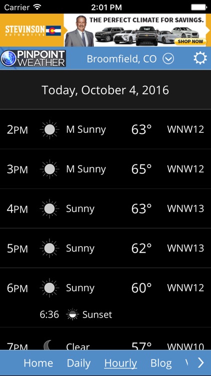 Pinpoint Weather - KDVR & KWGN