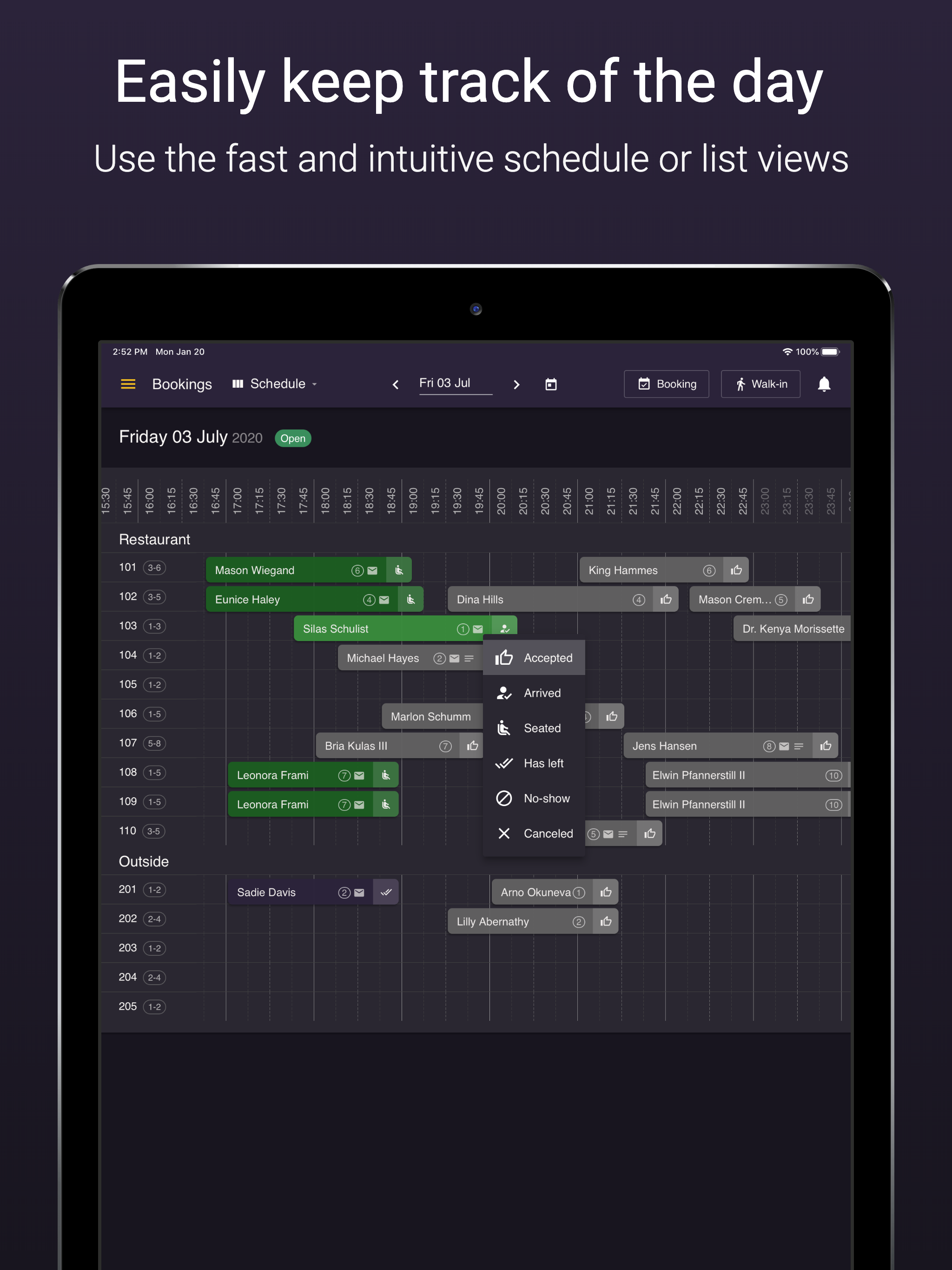 Resos - Restaurant software screenshot 6