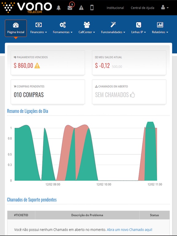 Screenshot #5 pour Meu Vono PABX Virtual e Voip