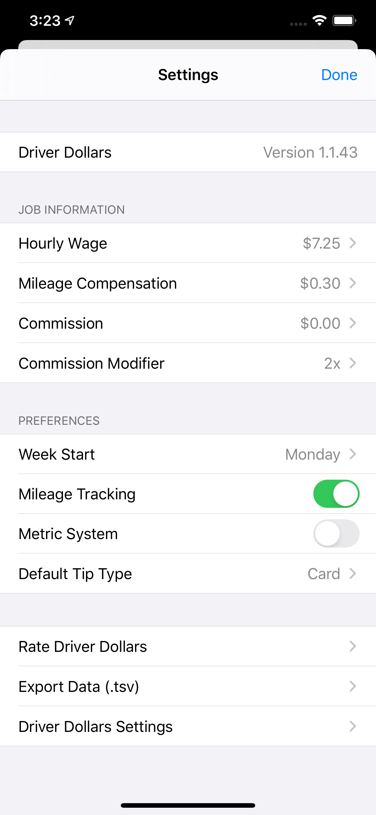 Driver Dollars