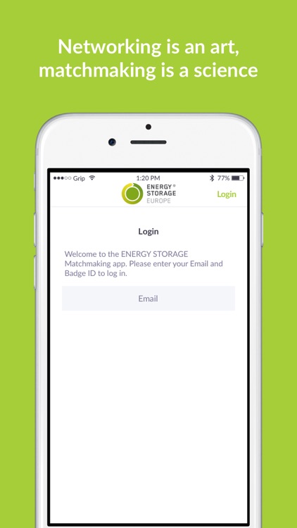 ENERGY STORAGE Matchmaking